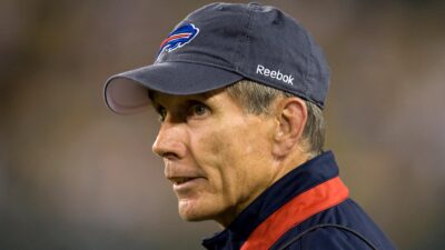 Dick Jauron coaching the Buffalo Bills