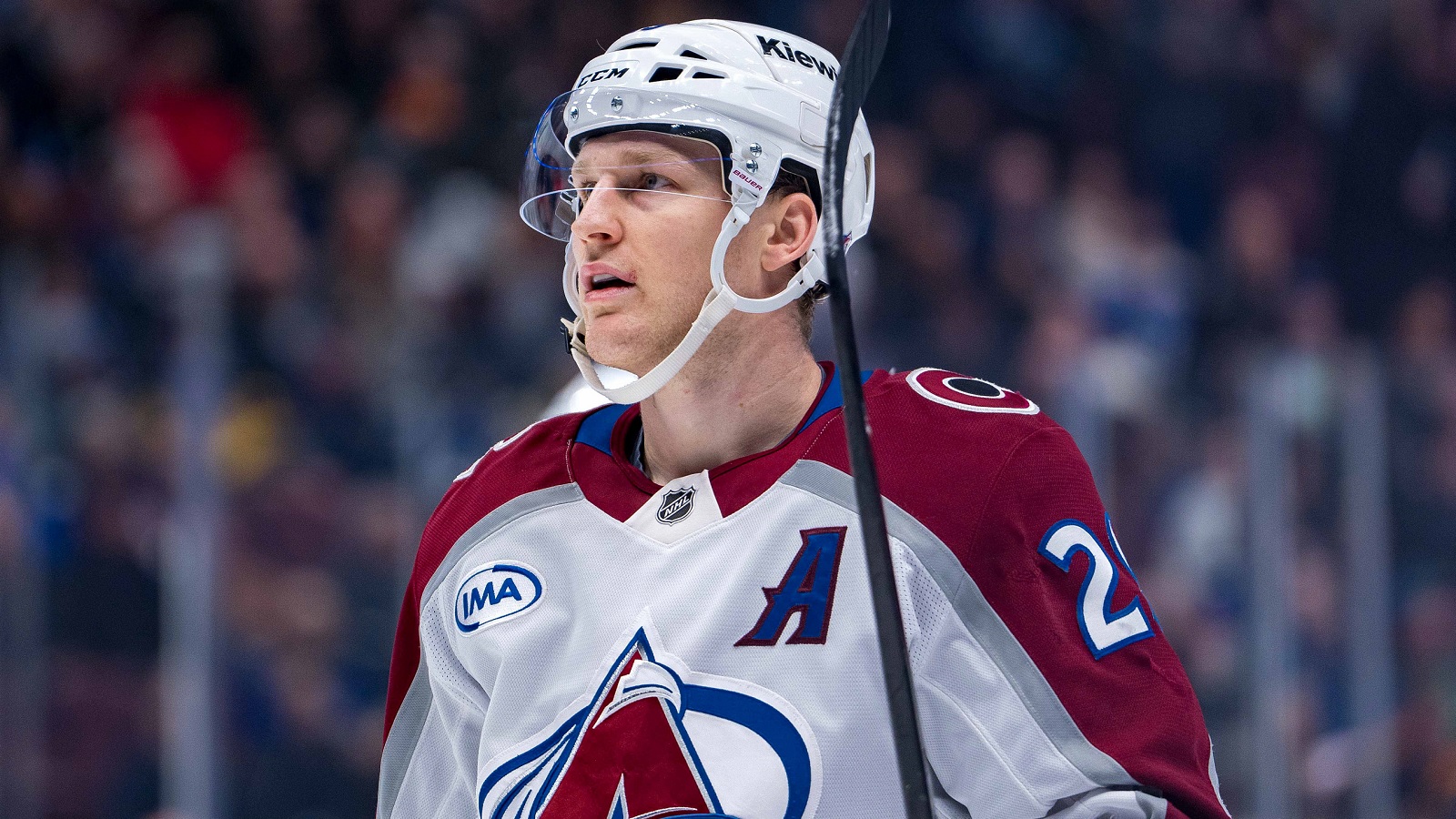 Nathan Mackinnon looks ahead