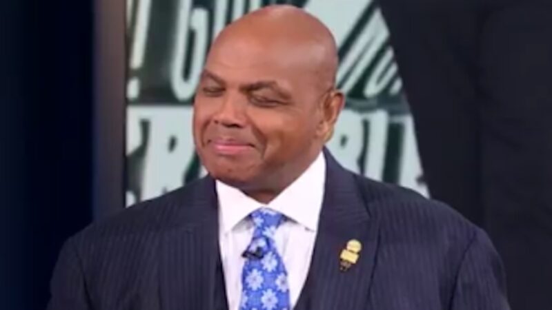 Charles Barkley smiles