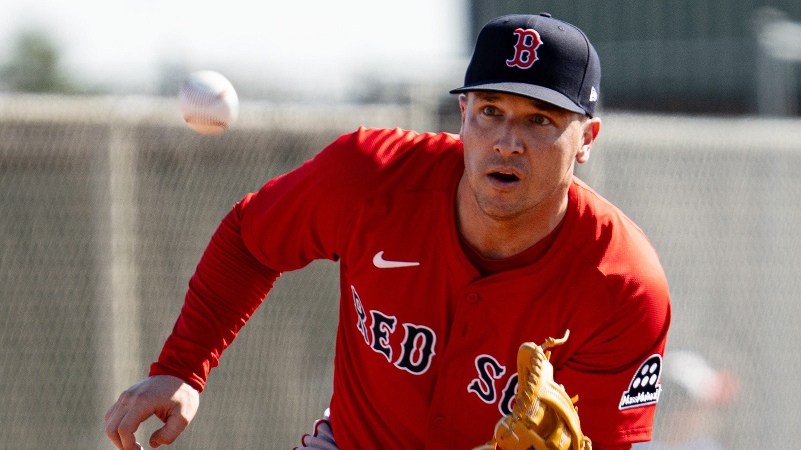 Alex Bregman approaches a ball