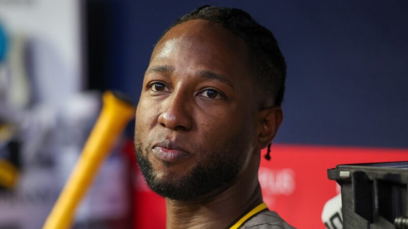 Jurickson Profar in the dugout