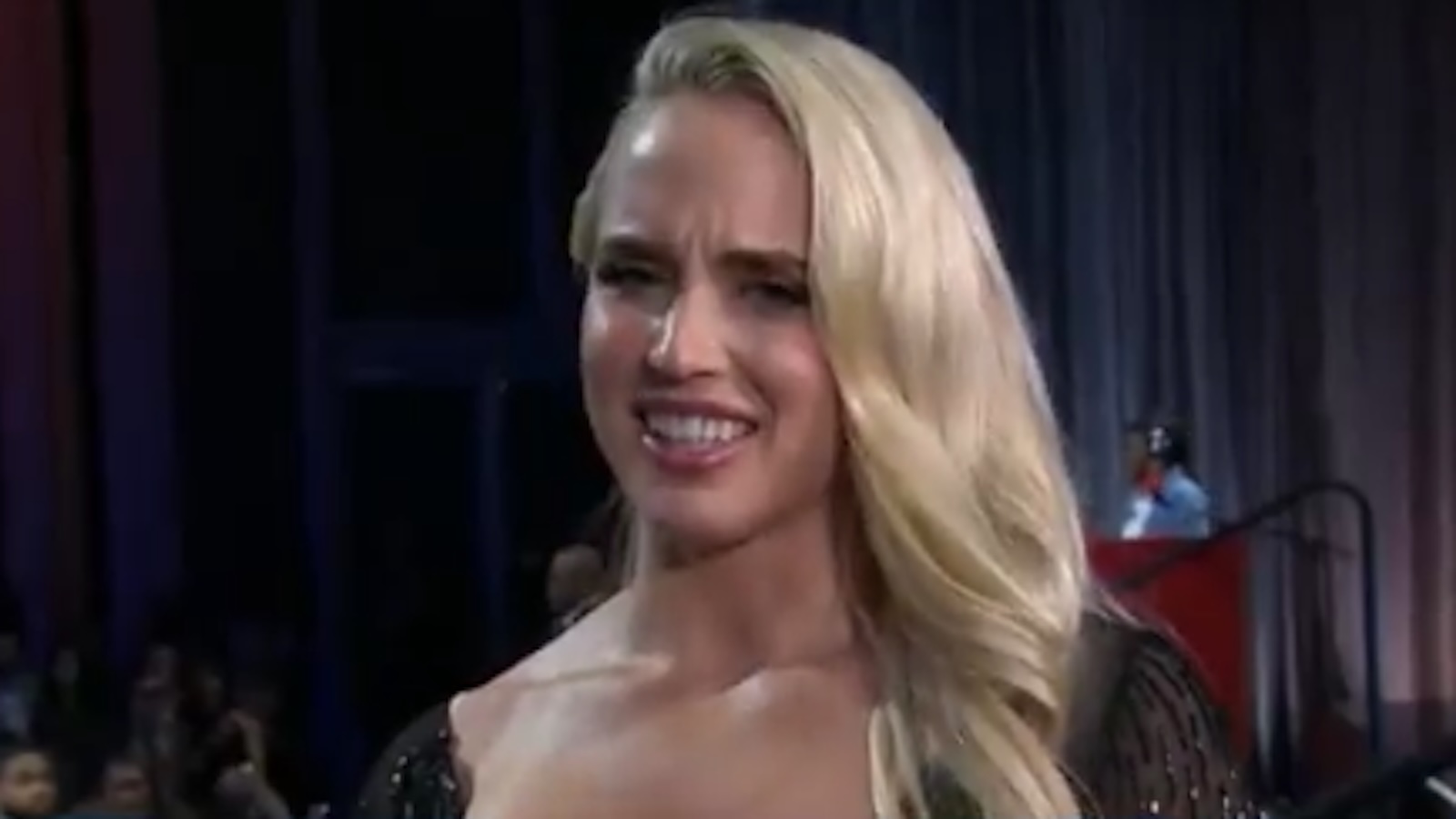 Hailey van Lith smiles during an interview