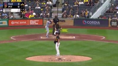 A game between the Pirates and Guardians