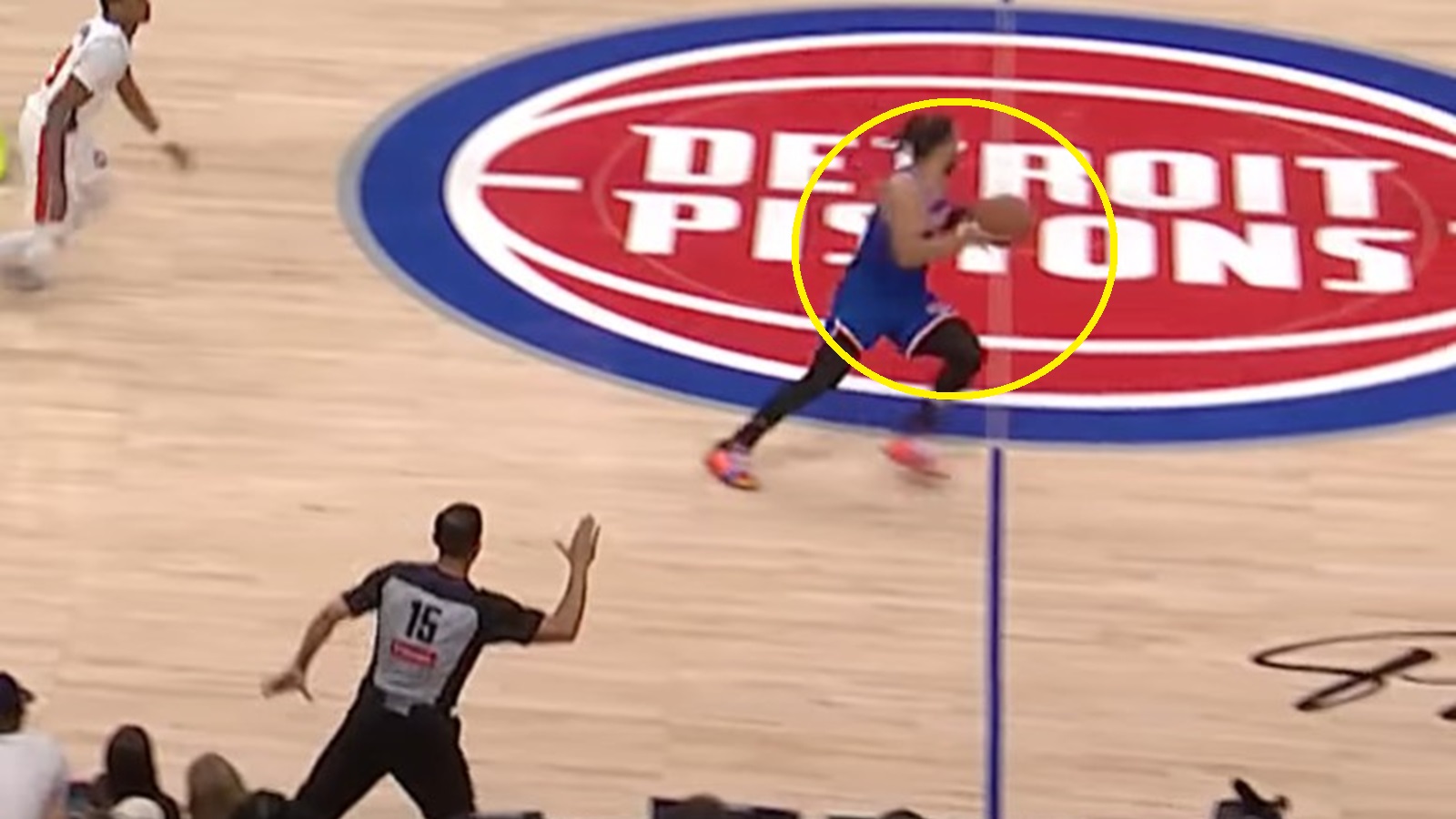 Jalen Brunson stepping into the backcourt