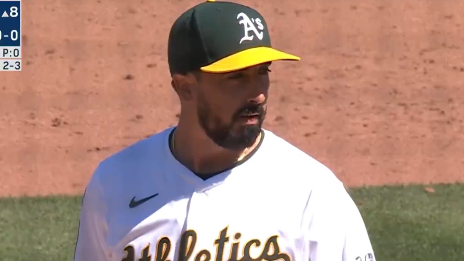 Jason Alexander on the mound