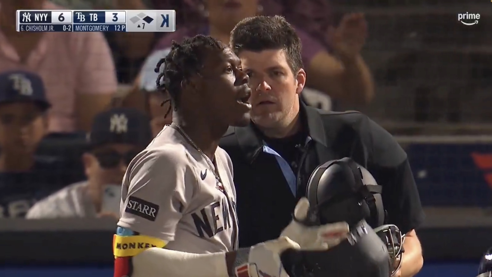 Jazz Chisholm Jr. posts, deletes profane 4-word message after getting ejected