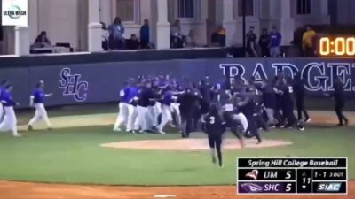 Spring Hill and Mobile baseball brawl