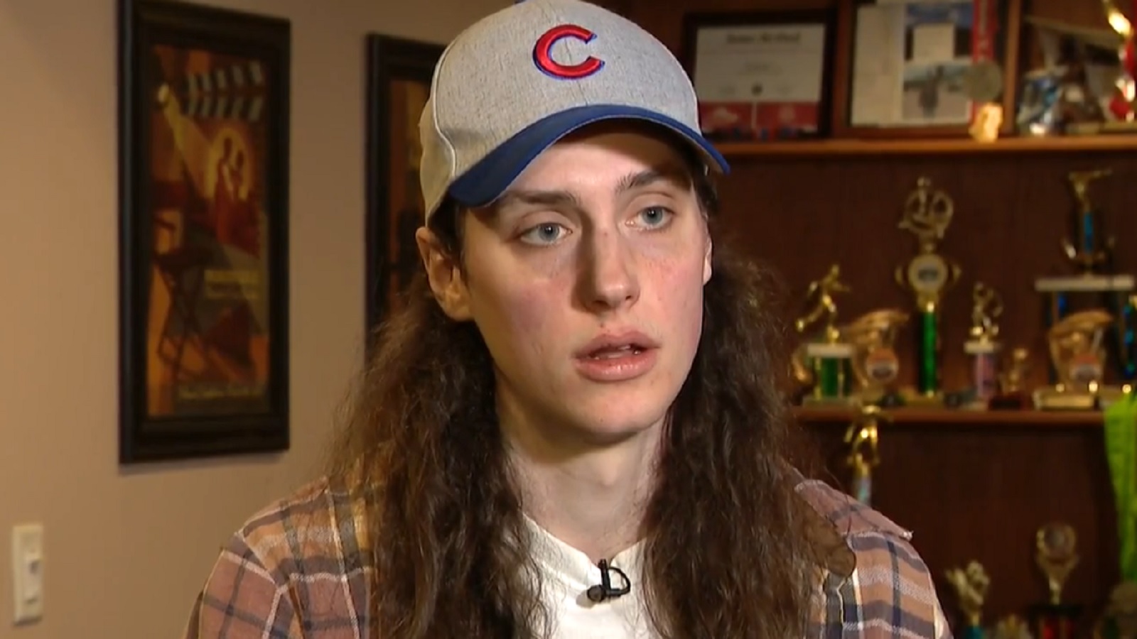 Thomas McPeek looks at the camera