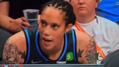 Brittney Griner talking about Caitlin Clark