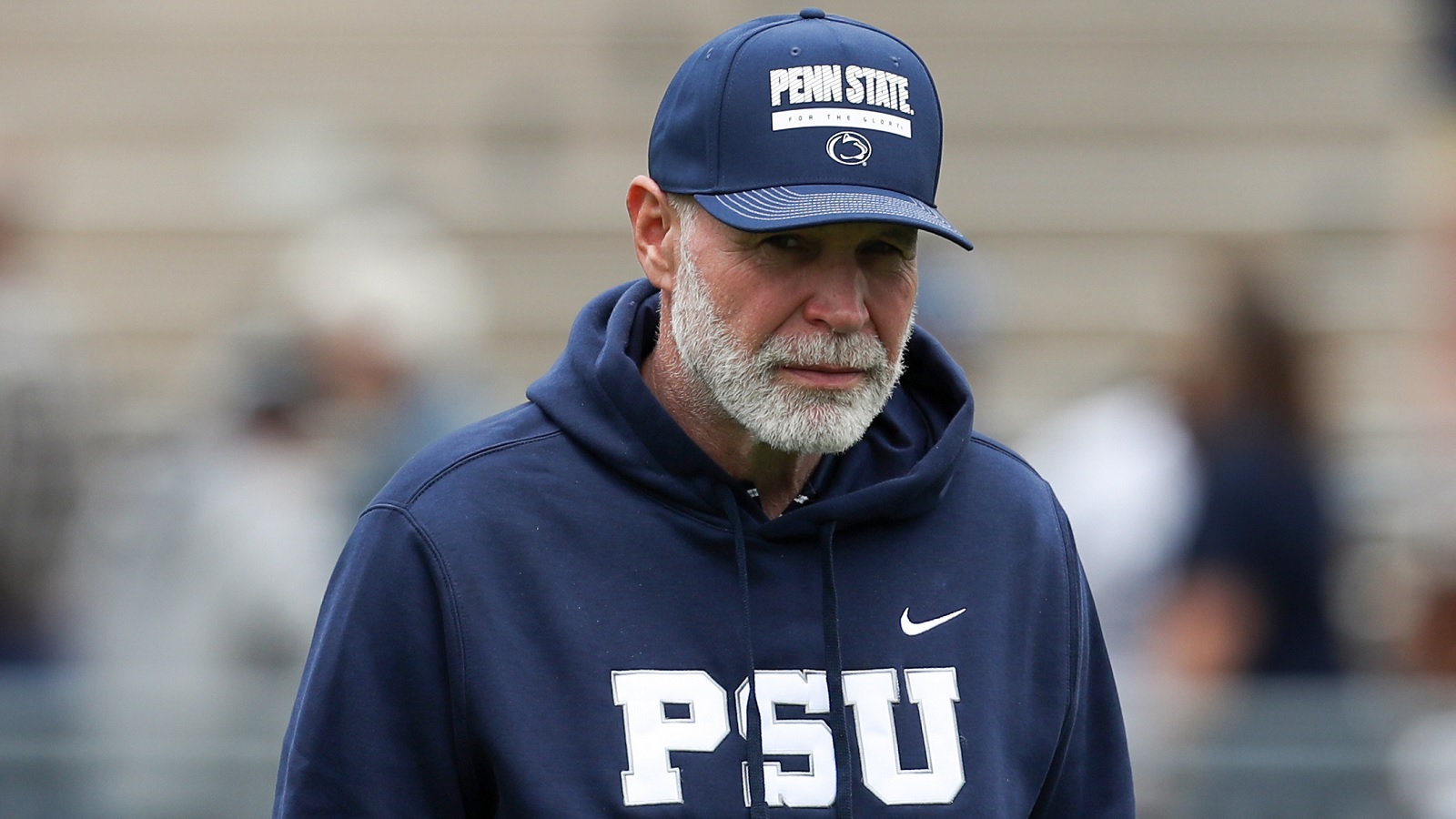 Jim Knowles in Penn State gear