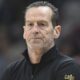 Kenny Atkinson looking on during a game