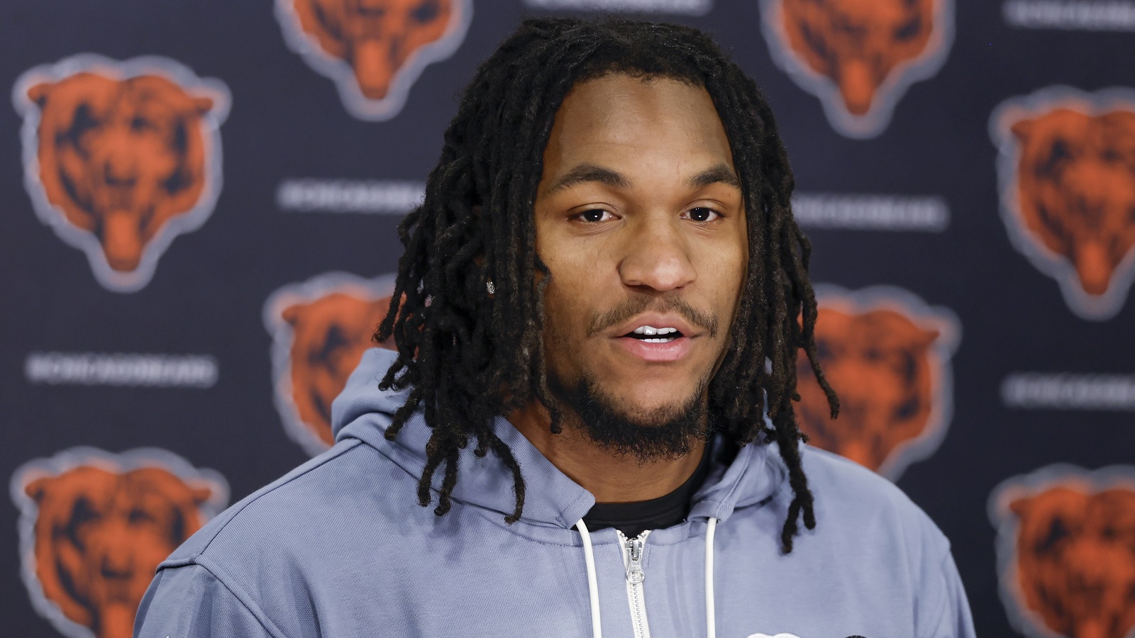 Luther Burden at the podium