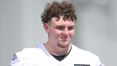 Mason Graham during practice