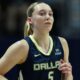 Paige Bueckers in her Wings uniform