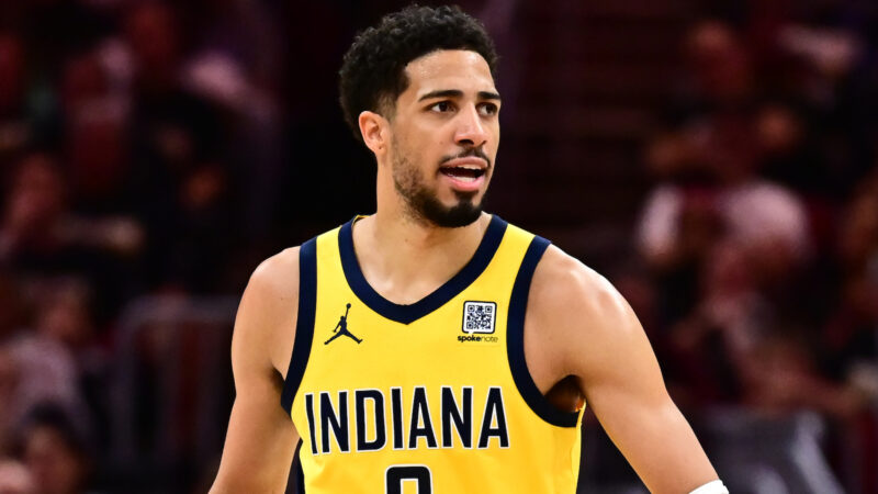 Pacers star Tyrese Haliburton looking excited