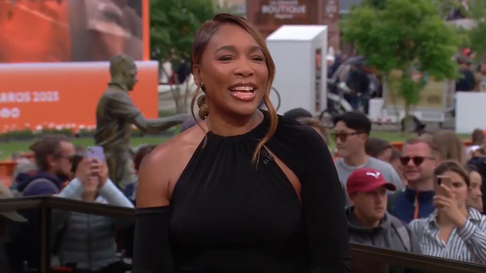 Venus Williams on TNT