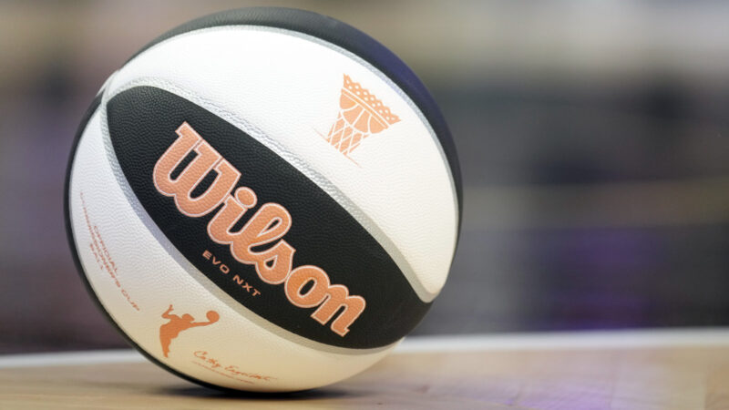 A WNBA ball