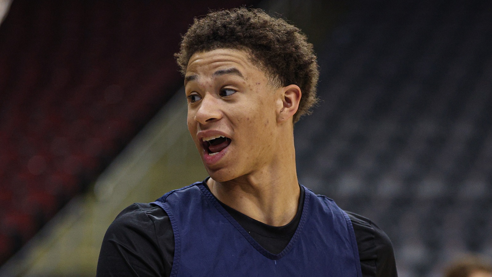 Carter Bryant during practice