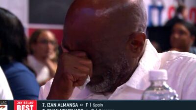 Javon Small's grandfather crying