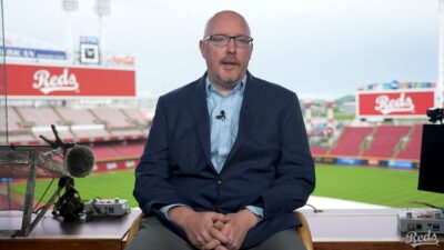 Reds announcer John Sadak