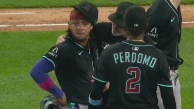 Ketel Marte in tears