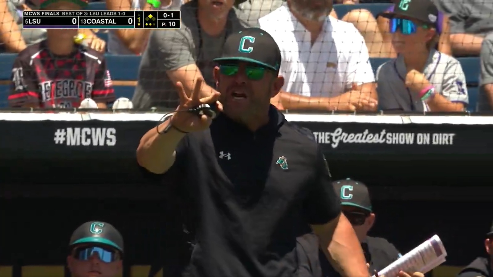 Kevin Schnall getting ejected