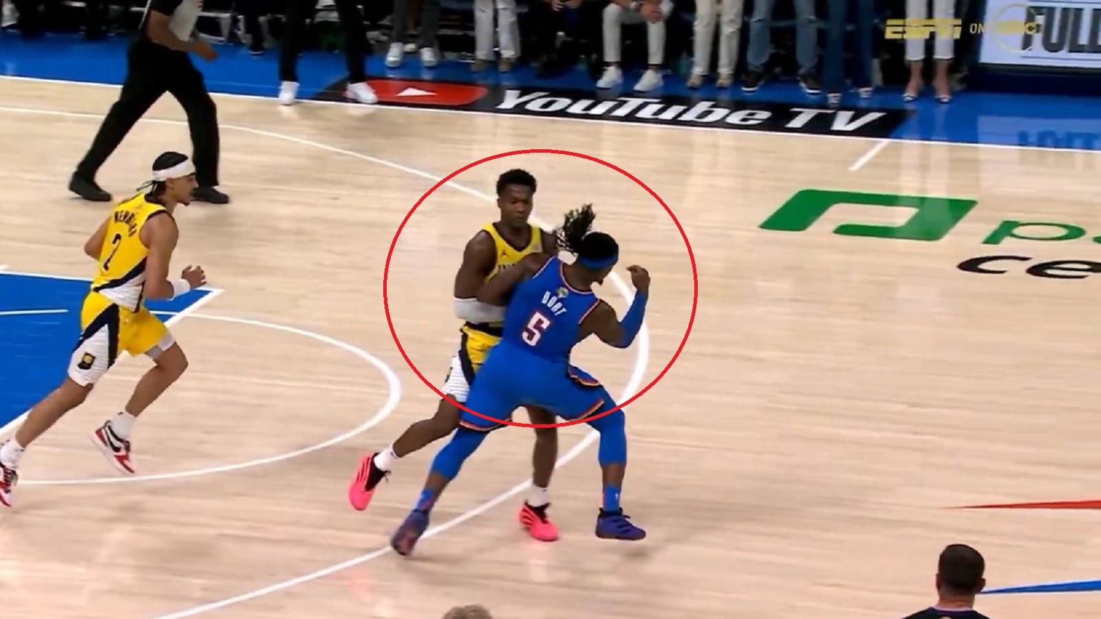 Lu Dort commits a flop