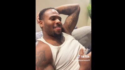 Cowboys star Micah Parsons on the phone