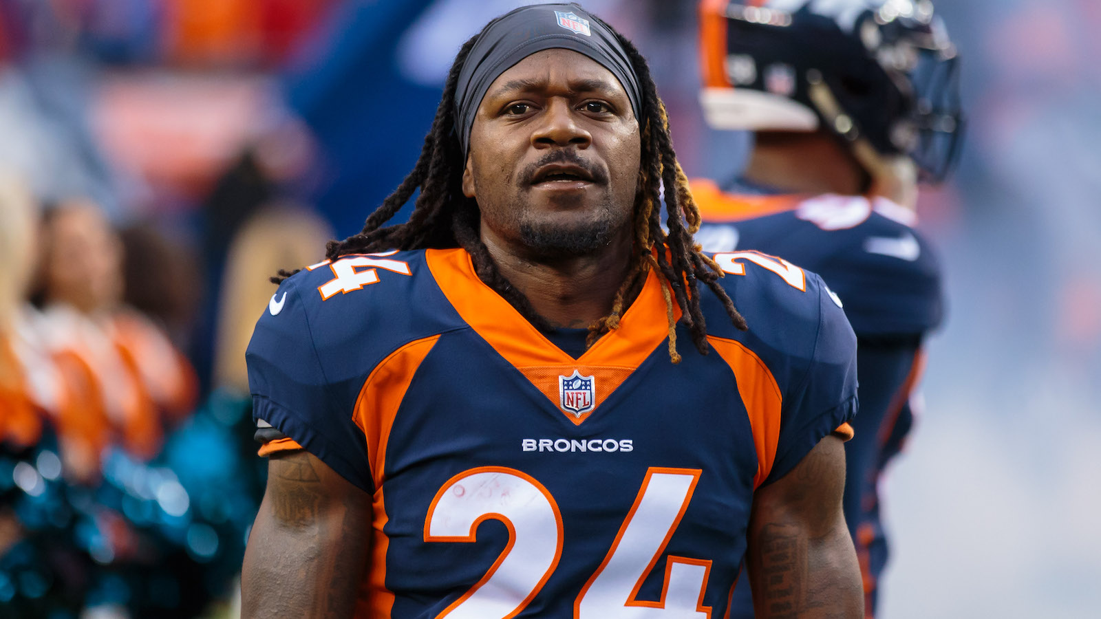 Pacman Jones in a Bengals uniform