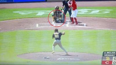 Padres stolen base trick