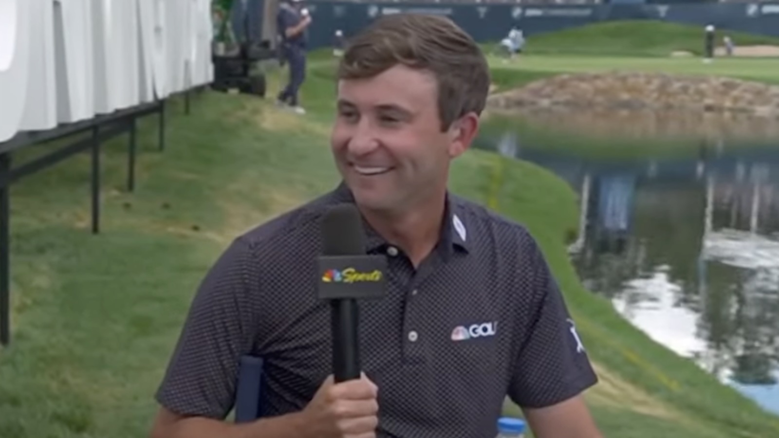 Smylie Kaufman smiles during an interview