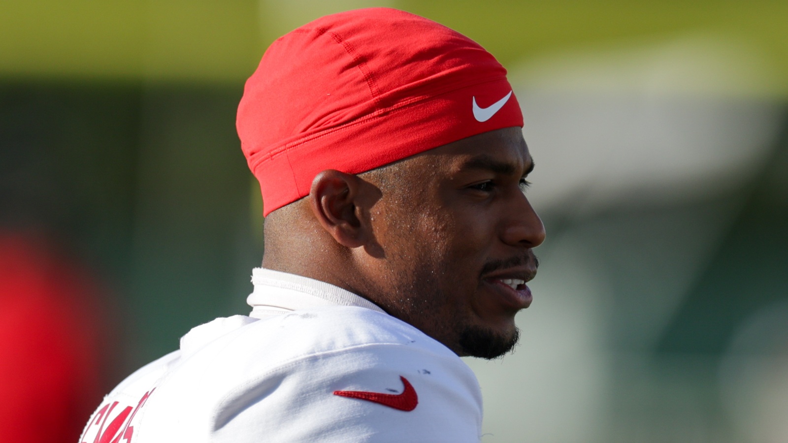 Shilo Sanders during Buccaneers camp