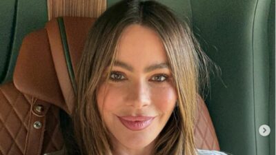 Sofia Vergara smiles