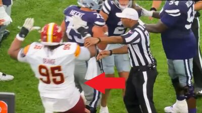 Iowa State's Domonique Orange flopping