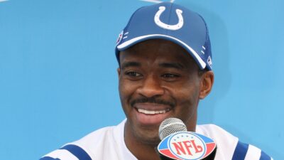 Marvin Harrison smiling