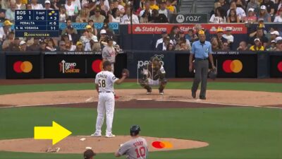 Padres botched hidden ball trick