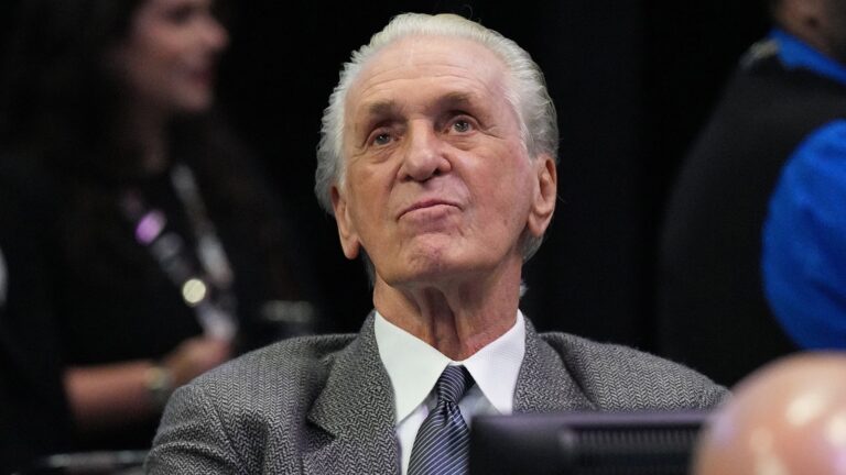 Pat Riley in a suit