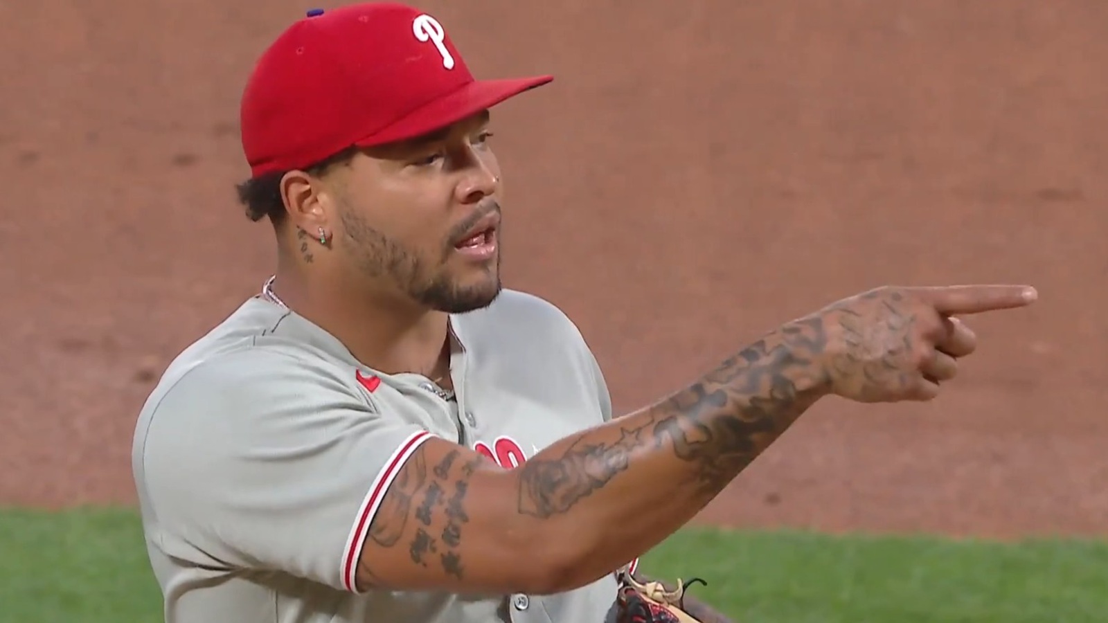 Taijuan Walker pointing