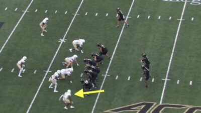 Georgia Tech jumps offsides against Wake Forest
