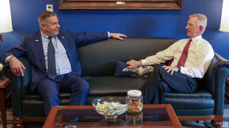Bruce Pearl with Tommy Tuberville