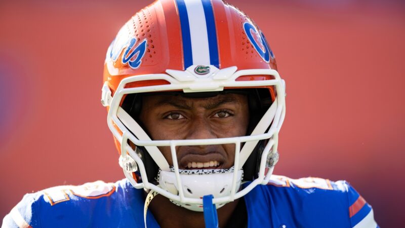 DJ Lagway in his Florida uniform