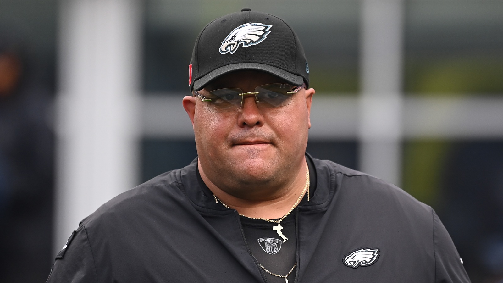 Dom DiSandro before a game