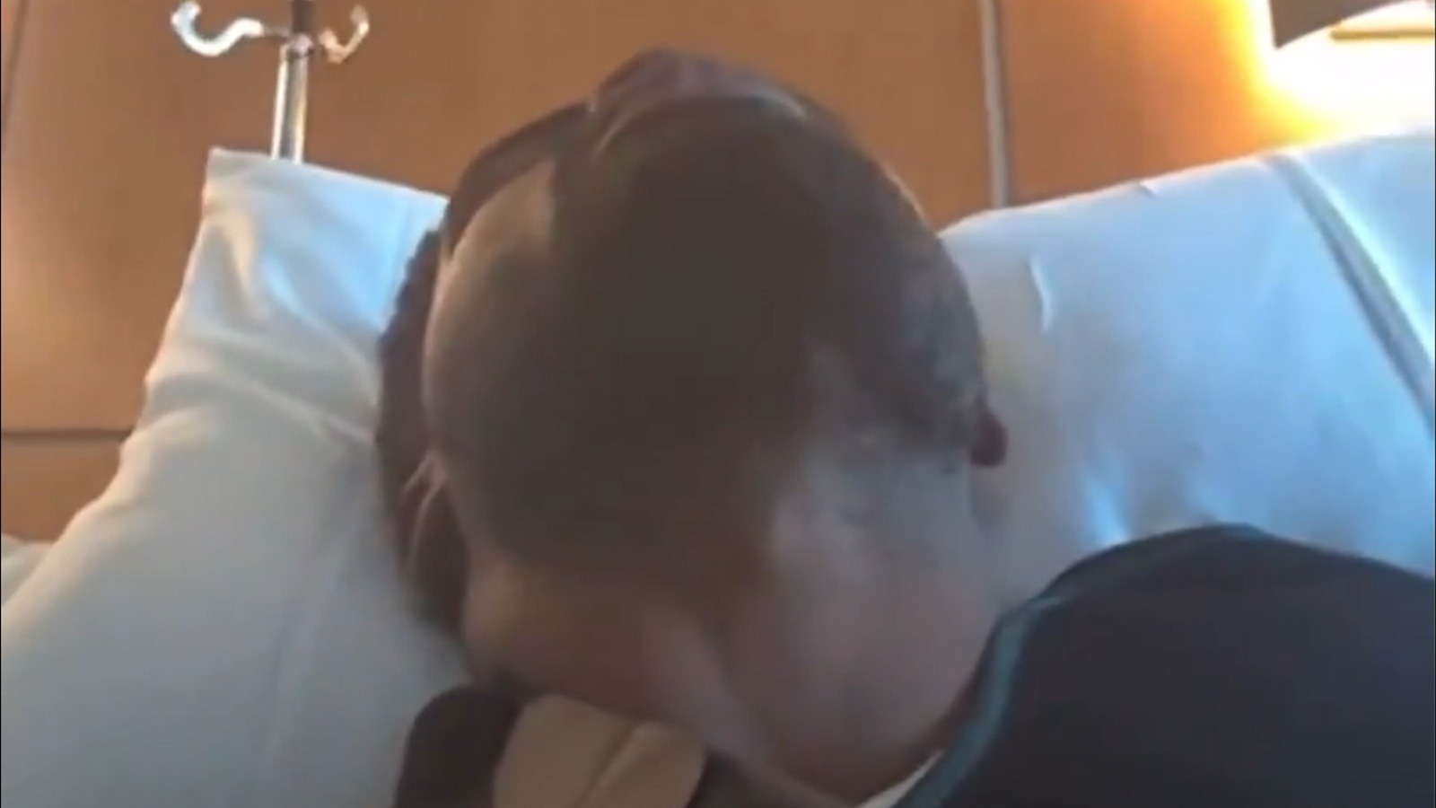 Jayden Reed video after surgery