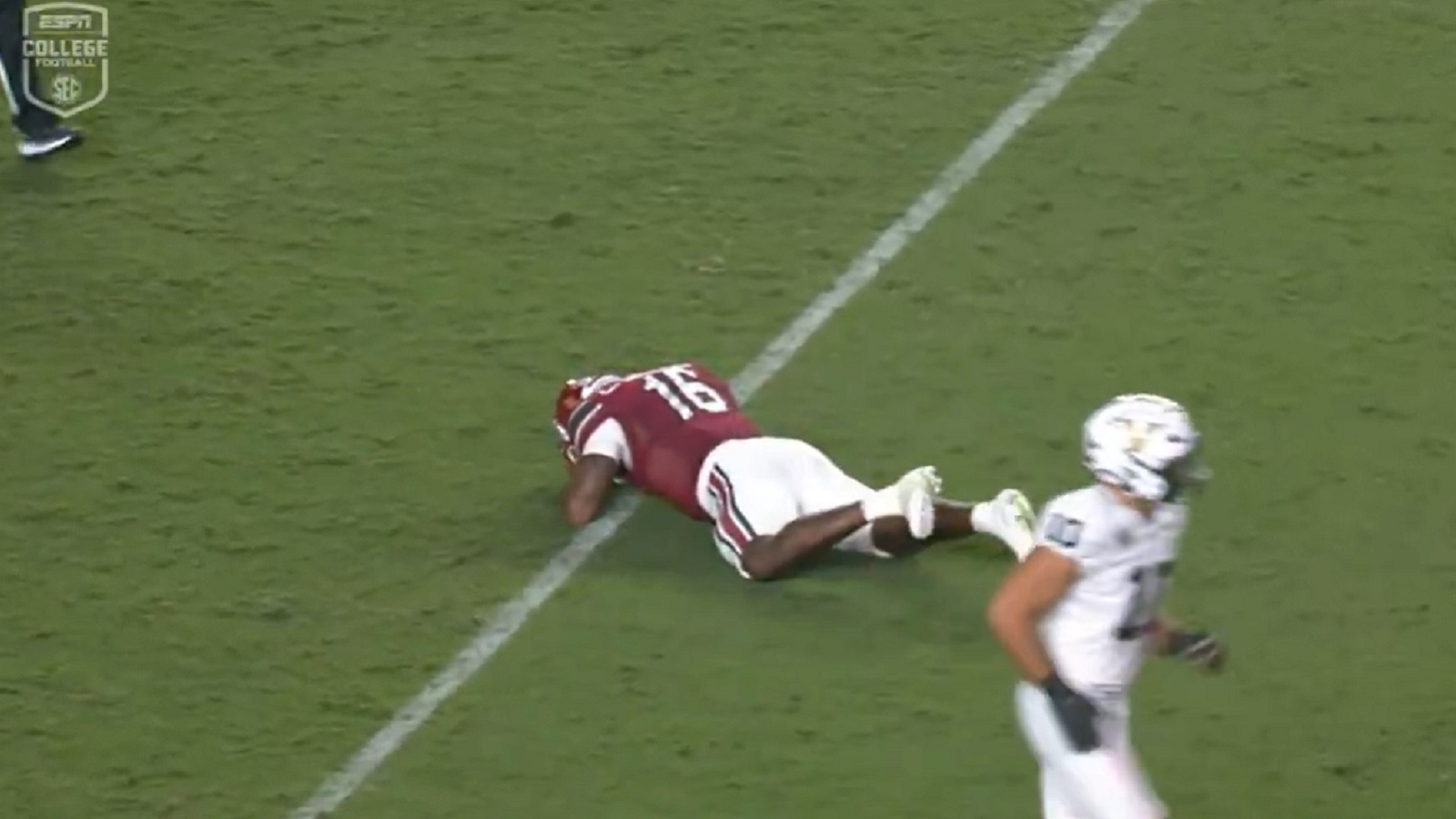 LaNorris Sellers on the ground