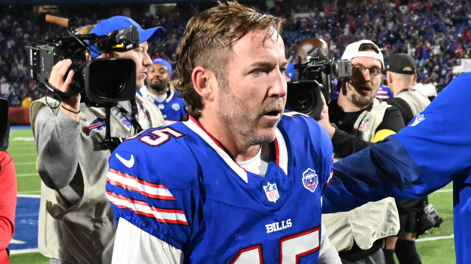 Matt Prater in a Bills uniform