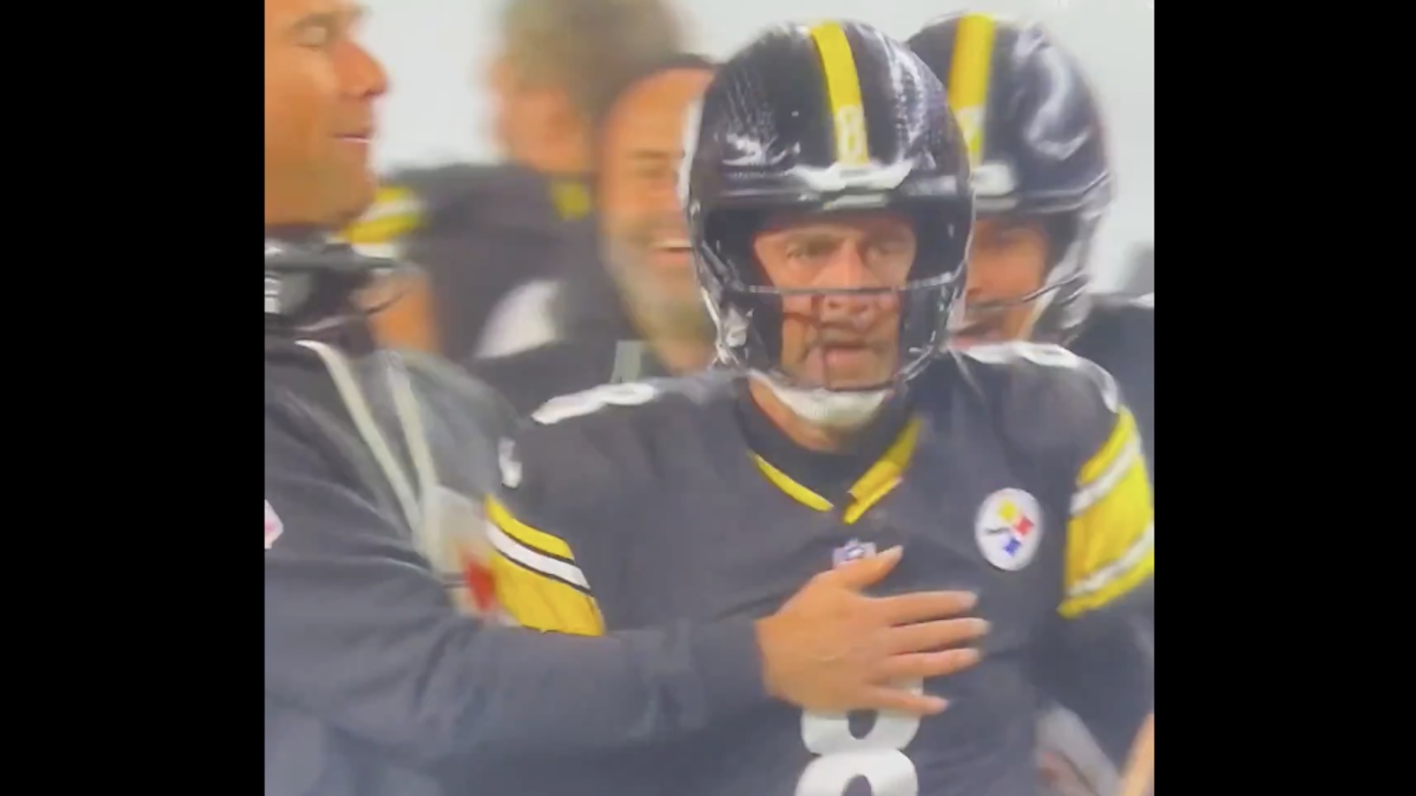 Aaron Rodgers gets angry at a teammate