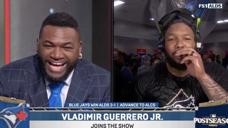 David Ortiz interviews Vladimir Guerrero Jr
