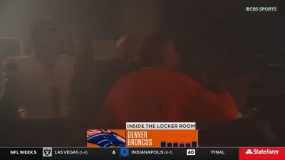 Denver Broncos locker room smoke