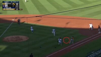 Chicago Cubs dropped popup