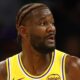 Deandre Ayton playing for the Los Angeles Lakers
